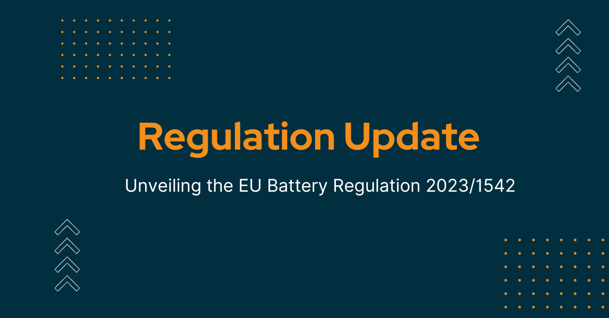 VTC Battery Pass Nowe rozporządzenie UE dotyczące baterii 2023/1542. Dyrektywa