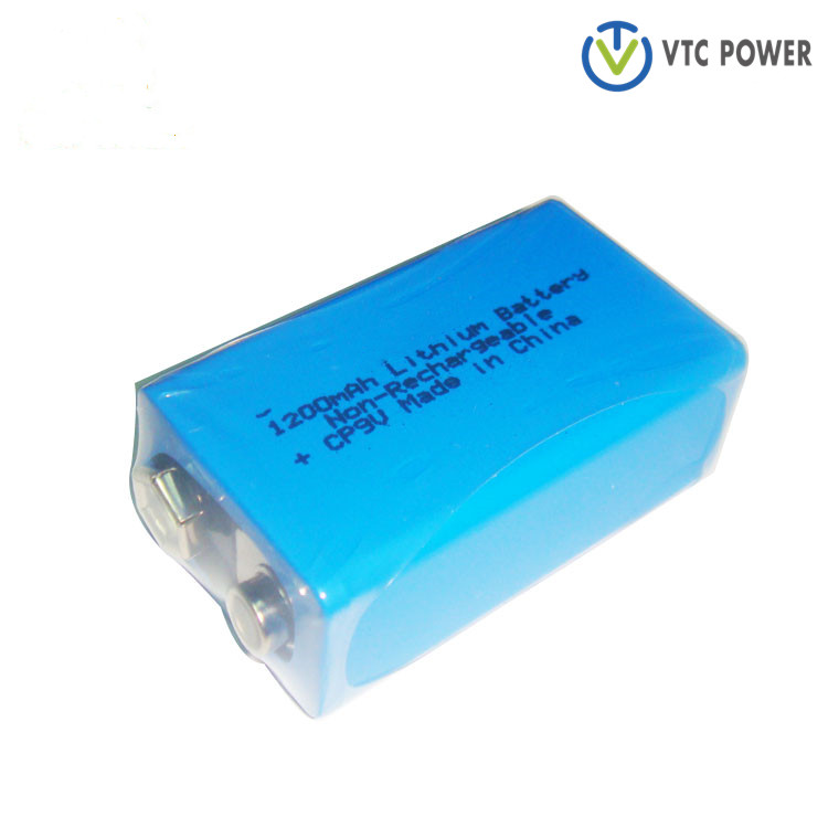 Bateria litowa CP9V 9 V 1200 mah do licznika energii, multimetru, wodomierza, licznika gazu