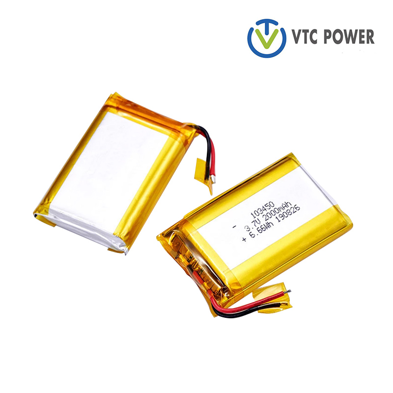 Akumulator litowo-jonowo-polimerowy 3,7 V 103450 2000 mAh
